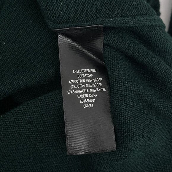 Adrianna Papell Knit V-Neck Long Sleeve Tunic Oversize Sweater Green Womens S - Picture 6 of 10